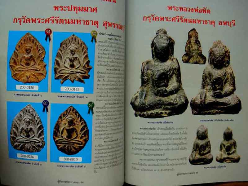 หนังสือคู่มือการประกวดพระเนื้อชินยอดนิยม