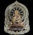 หลวงปู่คำบุ รุ่นบารมีธรรม เหรียญเนื้ออัลปาก้าหน้าทองทิพย์