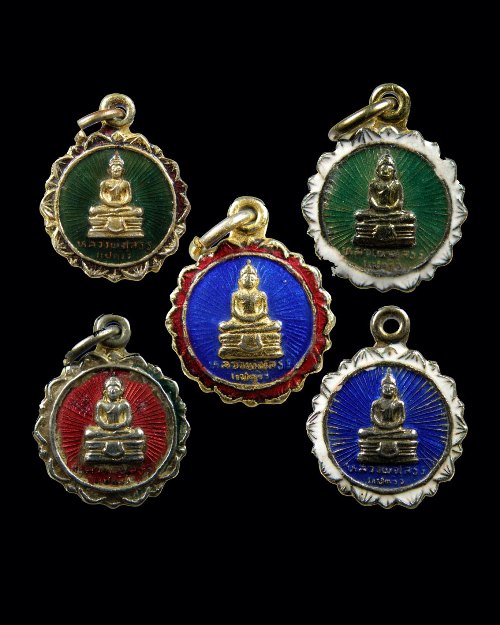 หลวงพ่อโสธร กลีบบัวเล็กลงยา ปี 2527