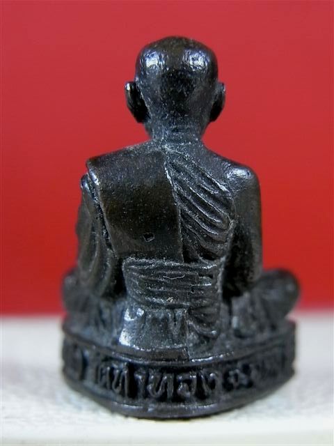 รูปหล่อรุ่นแรก หลวงพ่อทองดำ วัดท่าทอง  อุตรดิตถ์ สวยสวย 
