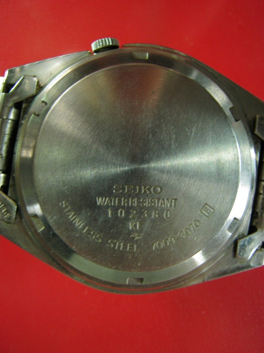 นาฬิกา SEIKO AUTOMATIC ใช้งานได้ปรกติ เคาะเดียว