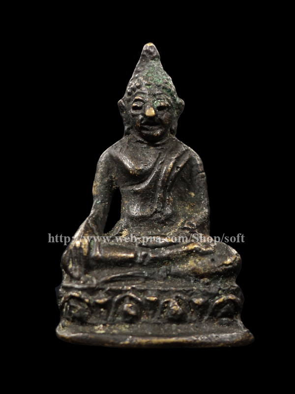 พระกริ่งประจำตระกูลรุ่นแรก "สุขเถื่อน"  หลวงปู่บุญ ถาวโร วัดโคกโคเฒ่า สุพรรณบุรี (หล่อโบราณ)