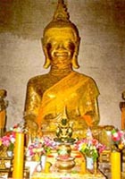 หลวงพ่อวัดศรีธาตุ เนื้อว่าน บ้านสิงห์ ยโสธร หลังสิงห์