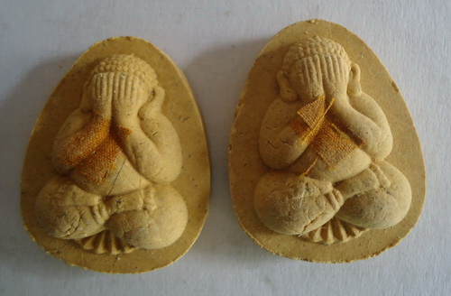 เคาะเดียว 2 องค์ 2 แบบ! พระปิดตาโภคทรัพย์ (รุ่นแรก) หลวงปู่ท่าน เจ้าคุณเสงี่ยม วัดสุวรรณเจดีย์#M1