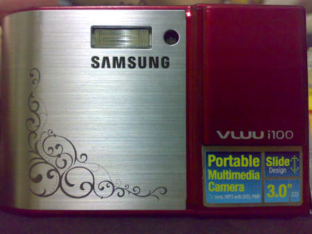 กล้องดิจิตอล Sumsung VLUU i100 หน้าจอ 3 นิ้ว Made in Korea ซื้อมาหมื่นกว่า !! จัดถูก ๆ ไปเลยครับ
