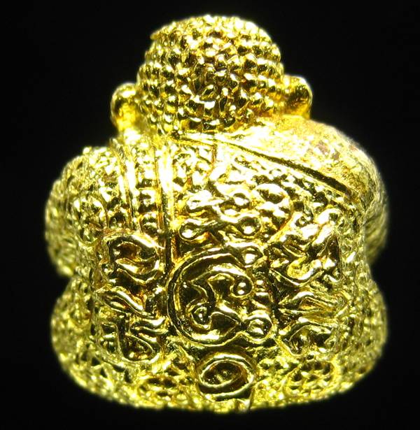 **ลูกอมสังกัจจาย หลวงพ่อเพี้ยน เนื้อทองฝาาบาตร สวยๆ ราคาเบาๆ เคาะเดียวแดง**WX01