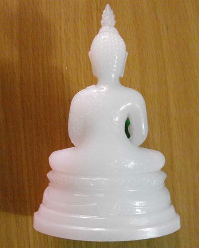 พระแก้ว สีขาว ทำจาก อิตารี่ ปี2497