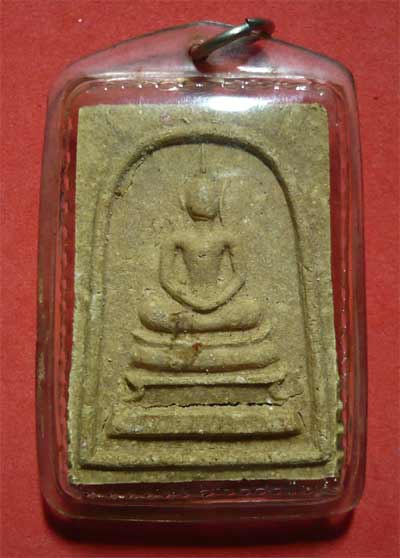 พระสมเด็จหลังรูปเหมือน พระธรรมวโรดม วัดสังเวชวิศยาราม ปี 2515 ตะกรุด3ดอก