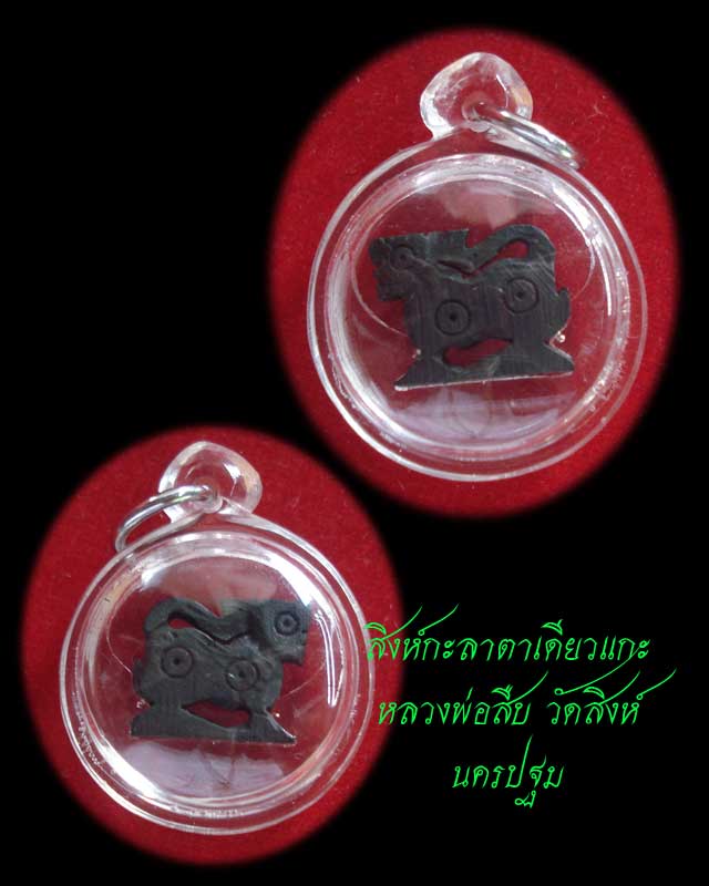 สิงห์กะลาตาเดียวแกะ หลวงพ่อสืบ วัดสิงห์ นครชัยศรี นครปฐม
