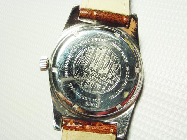 Favre-Leuba Geneve stainless date นาฬิกาสวิส อายุเกือบ 300 ปี ก่อตั้งปี 1737