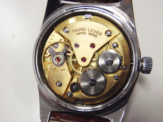 Favre-Leuba Geneve stainless date นาฬิกาสวิส อายุเกือบ 300 ปี ก่อตั้งปี 1737
