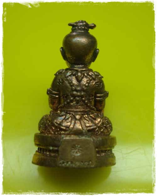 เคาะเดียวกุมาร "จินดามณี"เนื้อทองแดง หมายเลข๒๕๔๕ หลวงพ่อสาคร วัดหนองกรับ ระยอง