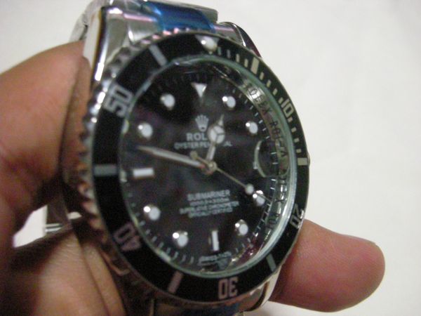 ROLEX SUBMARINE ขอบเซรามิคหน้าดำ เคาะเเรก