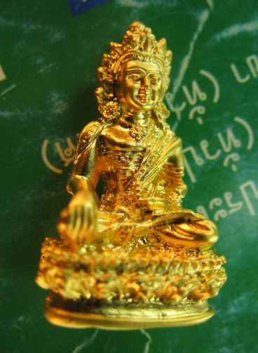 ด่วน###วัดใจกลางเดือน### พระกริ่งทิเบตวัดสุทัศน์ 2541 ปลุกเสกสองพิธี เนื้อกะไหล่ทองชุบทอง หายากสุดๆ 