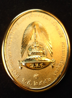 วัดใจ๑๑ 2 องค์เหรียญเสด็จพ่อรัชกาลที่ 5 กำลังแผ่นดินปลุกเสกวัดพระแก้ว พศ. 2546 ชุบทองคำแท้และชุบเงิน