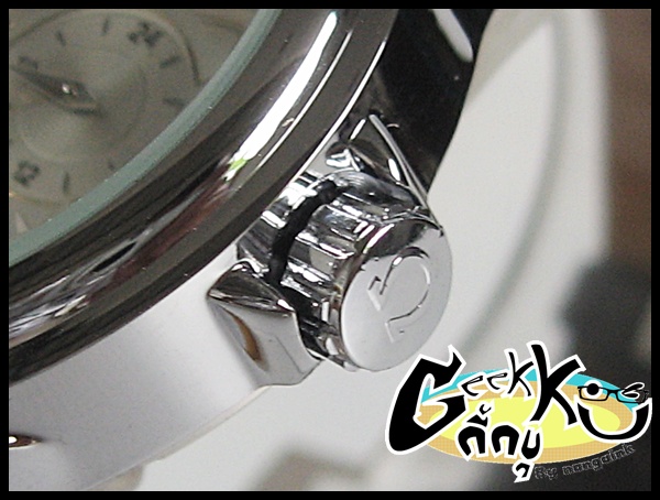 นาฬิกา ~~ OMEGA สายหนัง~~หน้าปัดกึ่งเปลือย( นาฬิกาติดเรต R ) ราคาพิเศษ