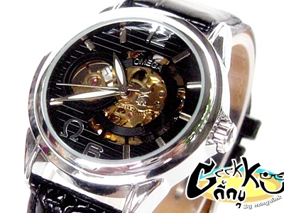 OMEGA ออโตเมติก เรือนกึ่งเปลือย " New " ราคาพิเศษ (นาฬิกาติดเรต R ) อีกตัว