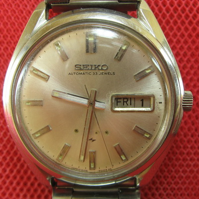 นาฬิกา SEIKO ของเก่าอายุ 50 ปีขึ้น สภาพดีเดินตรงสายเดิม 