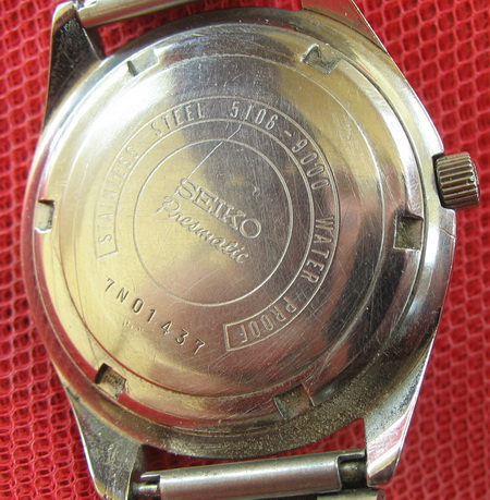 นาฬิกา SEIKO ของเก่าอายุ 50 ปีขึ้น สภาพดีเดินตรงสายเดิม 