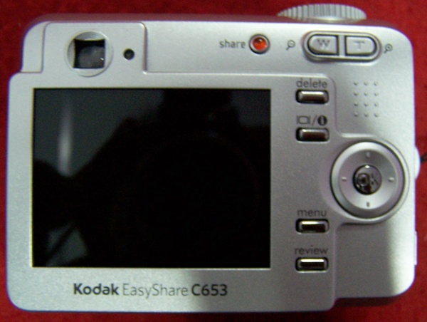 กล้อง Kodakรุ่นEasyShare C653ใช้ถ่าน2A *ความละเอียด6.1ล้าน Zoom3xเมนูไทย