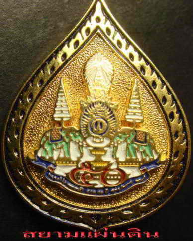 เข็มกลัด ฉลองสิริราชสมบัติครบ 50 ปี พระบาทสมเด็จพระเจ้าอยู่หัว
