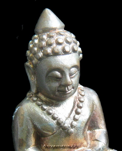 @@@ กริ่งล้มลุก ท่านเจ้ามา เนื้อสัตตโลหะ ผสมทองคำบรรจุอิทธิธาตุ@@@