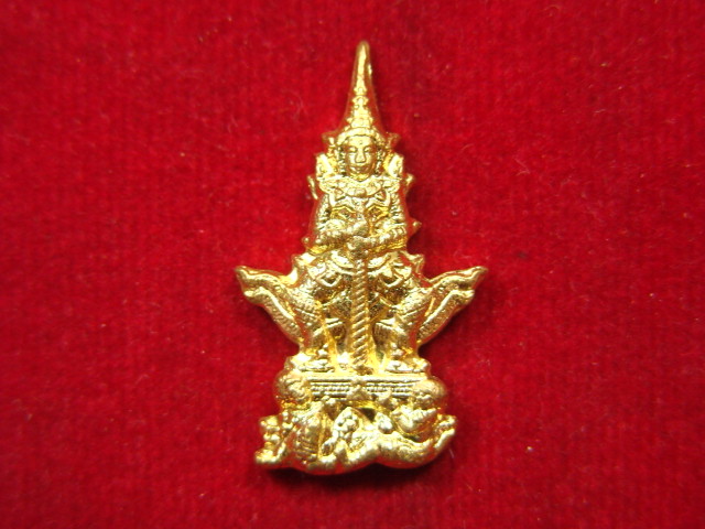 "จ่าสันต์" แดงเคาะเดียว/ท้าวเวสสุวรรณ(หน้าเทพ) หลวงปู่กาหลง เขี้ยวแก้ว มีโค๊ต หมายเลข ๑๗๘๗