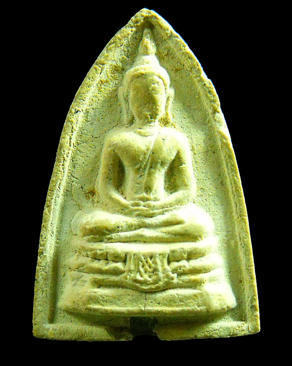 พระหลวงปู่โต๊ะ วัดประดู่ฉิมพลี พิมพ์กลีบบัวเล็ก เนื้อเกสร (แช่น้ำมนต์) ปี2521 พร้อมบัตรรับรอง