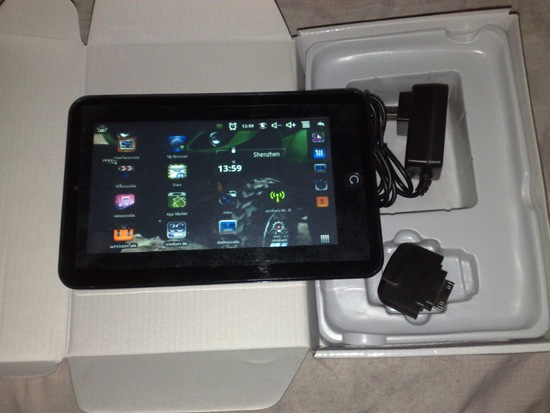 Tablet PC Android pad 2.2 จอสัมผัสขนาด 7 นิ้ว