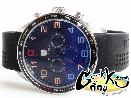 นาฬิกา TAG Grand MP4-12C  * 3 กลมหน้าดำ *  ( ราคาพิเศษ )