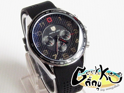 นาฬิกา TAG Grand MP4-12C * 3 กลมหน้าดำ * ( ราคาพิเศษ )