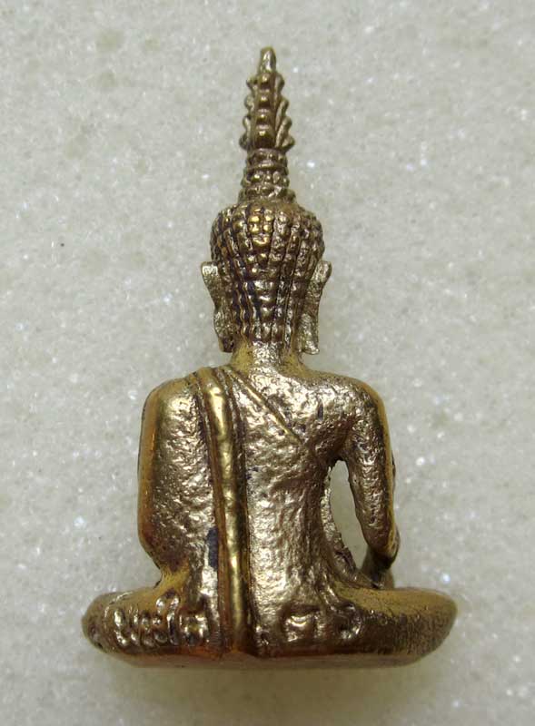 หลวงพ่อพระใส วัดโพธิ์ชัย อ.เมือง จ.หนองคาย เสาร์ 5 ปี 2536 เนื้อทองเหลือง