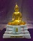พระบูชา "หลวงพ่อโสธร" องค์สีเหลืองฝัง "พระแก้วมรกรต" ขนาดฐาน กว้าง7 นิ้ว สูง 9 นิ้ว หน้าตัก 5 นิ้ว