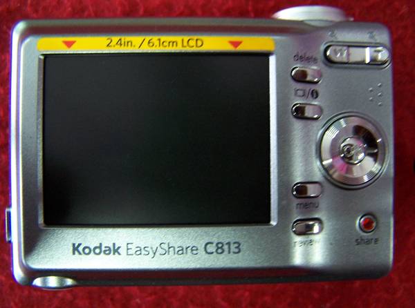 กล้องดิจิตอลKodak c813*ใช้ถ่าน2A*เมนูภาษาไทย*ความละเอียด8.2ล้าน*แถมเมมโมรี่1GB1ชุด 