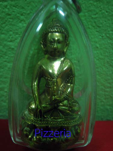 พระกริ่งพรหมรังสี เนื้อฝาบาตรก้นอุดผง หลวงปู่นาม