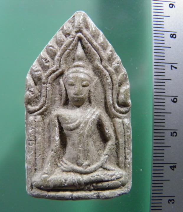 พระขุนแผนห้าเหลี่ยม เนื้อผง พิมพ์เก่าๆ ไม่ทราบเกจิ สภาพสวย