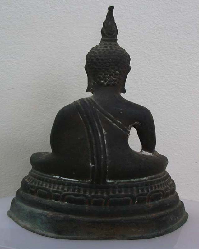 พระบูชาเนื้อเก่าไม่ทราบที่วัดใจไปครับเบาๆ