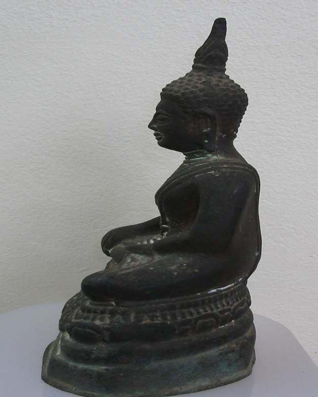 พระบูชาเนื้อเก่าไม่ทราบที่วัดใจไปครับเบาๆ