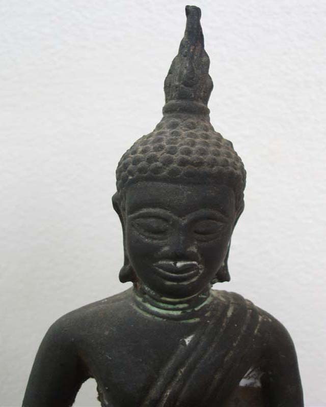 พระบูชาเนื้อเก่าไม่ทราบที่วัดใจไปครับเบาๆ