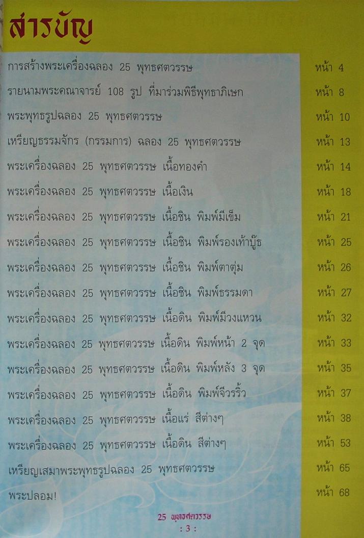หนังสือ พระ ๒๕ พุทธศตวรรษ (หนังสือใหม่)