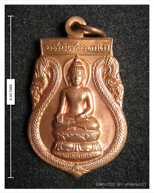 เหรียญพระไพรีพินาศ ที่ระลึกงานครบ ๕๐ ปี ทรงผนวช พ.ศ.๒๕๔๙