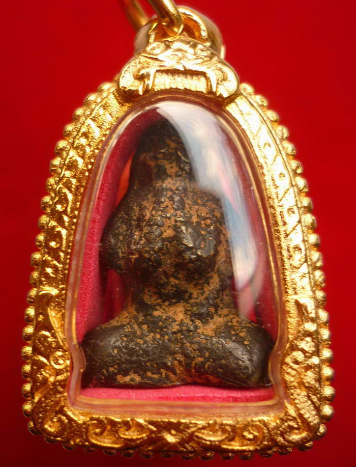 พระปิดตามหาอุตม์พ่อท่านเส้ง วัดแหลมทราย เนื้อโลหะผสม จ.สงขลา จัดสร้างปี ๒๕๑๑