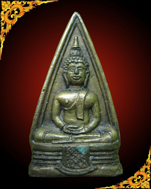 หลวงพ่อโสธรสองหน้า ปี ๒๕๐๕ เม็ดพระศกห้าห้า
