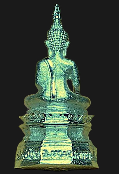 หลวงพ่อพระใส เนื้อพ่นทราย วัดโพธิ์ชัย หนองคาย พ.ศ.๒๕๔๔