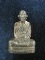 รูปเหมือนปั๊มเนื้อทองแดง หลวงพ่อรวย วัดตะโก จ.พระนครศรีอยุธยา ที่ระลึกอายุครบ 77 ปี  พ.ศ.2541