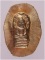 พระนาคปรกใบมะขาม ไม่ตัดปีก หลวงพ่อสาคร วัดหนองกรับ จ.ระยอง เนื้อทองแดง  ปี 2548
