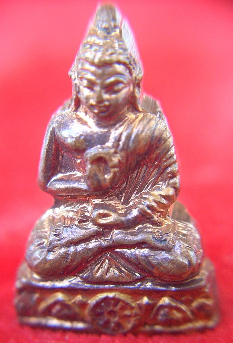 (159 ฿.)  รูปเหมือนพระพุทธฯ (ไม่ทราบที่)  เนื้อโลหะก้นอุดผง