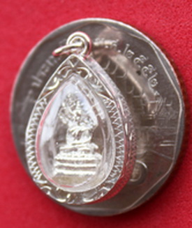 พระประจำวันเสาร์ เลี่ยมเงินแท้ เคาะเดียวครับ
