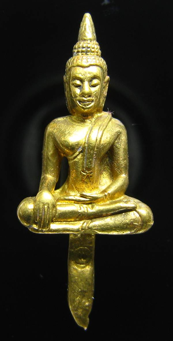 **พระยอดธงโฆสปัญโญ หลวงปูู่คำพันธ์ เนื้อฝาบาตร ปี 39 ราคาเบาๆ เคาะเดียวแดง**WF01