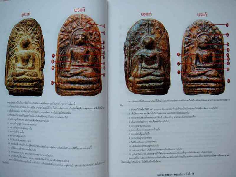 หนังสือข้อแตกต่างระหว่างพระคง-พระบาง-พระเปิม แท้เก๊